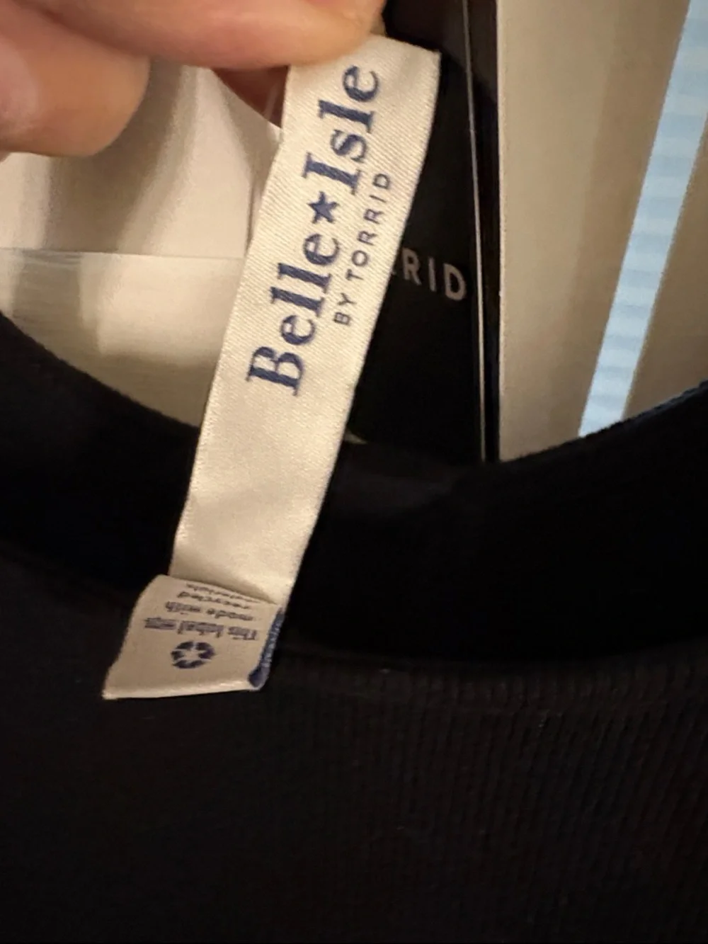 torrid Black Midi Dress with Lace Hem - Picture 5 of 6